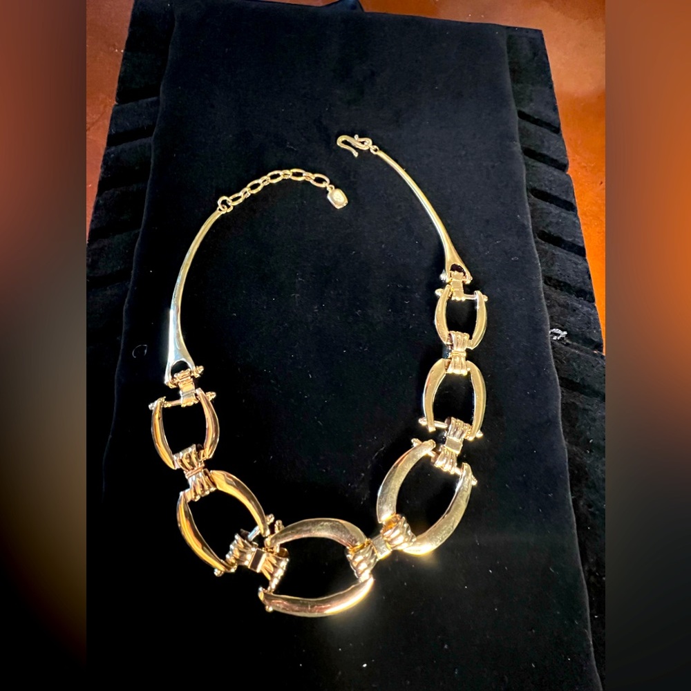 Vintage Ralph Lauren collar chain necklace